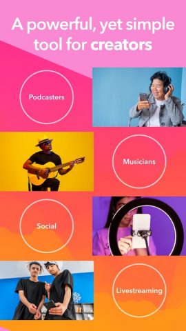 Dolby On: Record Audio & Music для Android — скриншот 2