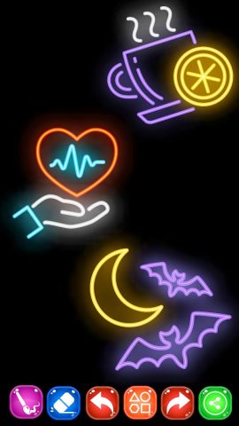 Doodler Neon Doodle Art для Android — скриншот 1