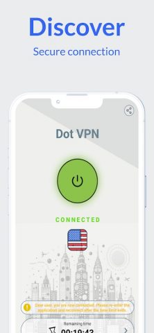 Dot VPN для Android — скриншот 4