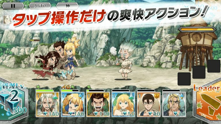 Dr.STONE バトルクラフトーアニメ公式のバトルゲーム для Android — скриншот 2