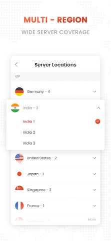 Dragon VPN для Android — скриншот 3