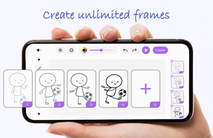 Draw Animation — Anim Creator для Android — скриншот 4