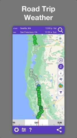 Drive Weather With Live Radar для Android — скриншот 2