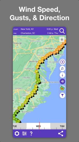 Drive Weather With Live Radar для Android — скриншот 3