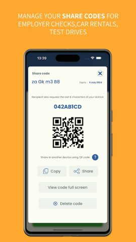 Driver Codes — Driving Licence для Android — скриншот 2