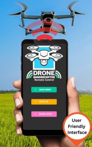 Drone RC Quadcopter Controller для Android — скриншот 1