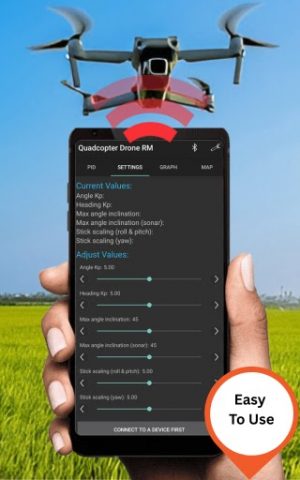 Drone RC Quadcopter Controller для Android — скриншот 2