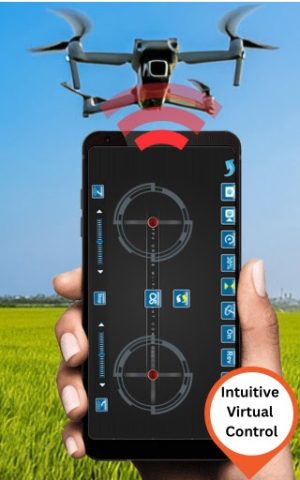 Drone RC Quadcopter Controller для Android — скриншот 4