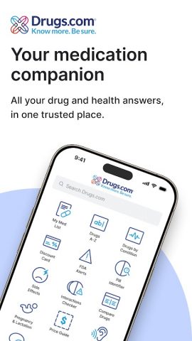 Drugs.com Medication Guide для Android — скриншот 1