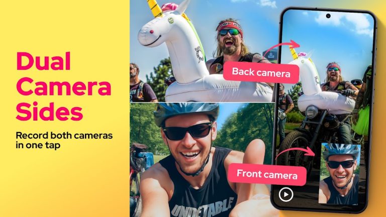 Dual Camera Sides для Android — скриншот 1