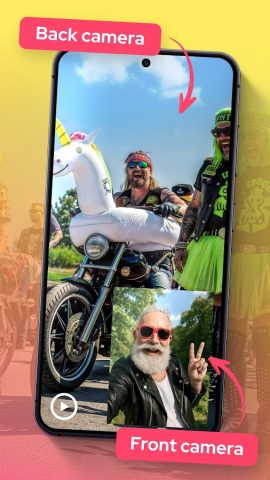 Dual Camera Sides для Android — скриншот 4