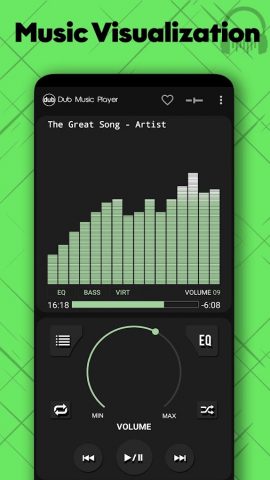 Dub Музыкальный плеер — мп3 для Android — скриншот 4
