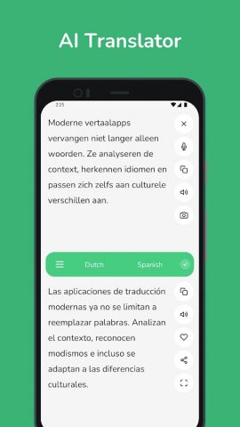 Dutch — Spanish Translator для Android — скриншот 1