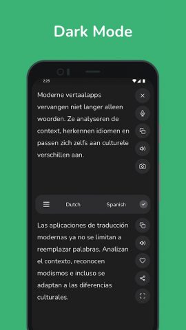 Dutch — Spanish Translator для Android — скриншот 4