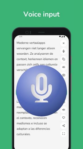 Dutch — Spanish Translator для Android — скриншот 5