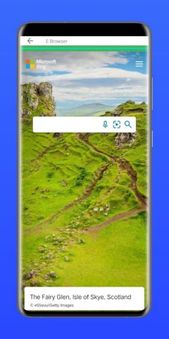 E Browser для Android — скриншот 5