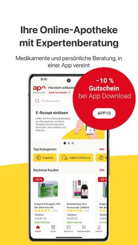 E-Rezept App apodiscounter для Android — скриншот 3