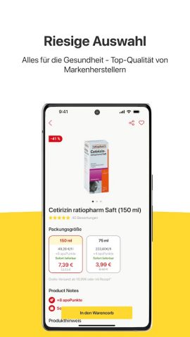 E-Rezept App apodiscounter для Android — скриншот 4