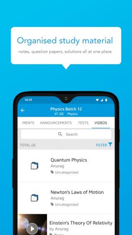 Edufir для Android — скриншот 2
