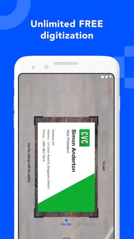 Eight: Business Card Manager для Android — скриншот 1