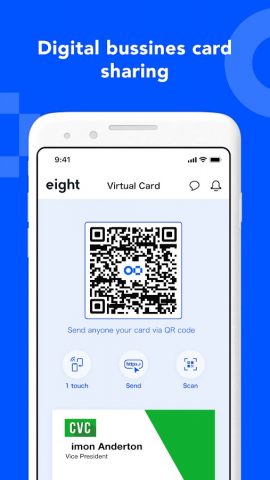Eight: Business Card Manager для Android — скриншот 2