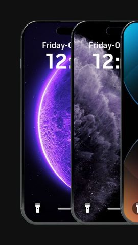 Экран блокировки iOS 17 для Android — скриншот 3