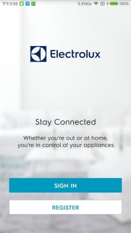 Electrolux Home Comfort для Android — скриншот 1