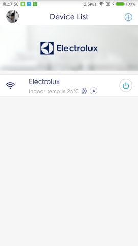 Electrolux Home Comfort для Android — скриншот 2