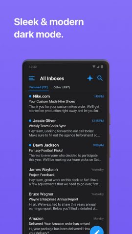 Email — Fast & Secure Mail для Android — скриншот 5
