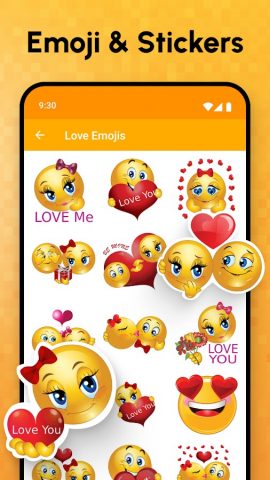 Emoji & Stickers для Android — скриншот 1