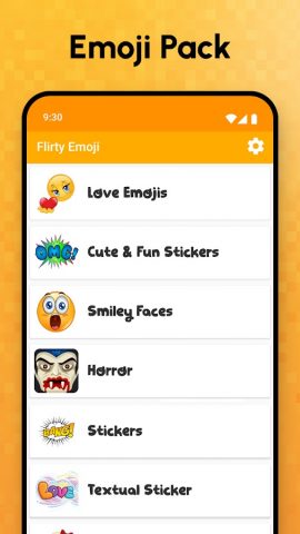 Emoji & Stickers для Android — скриншот 2