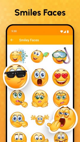Emoji & Stickers для Android — скриншот 3