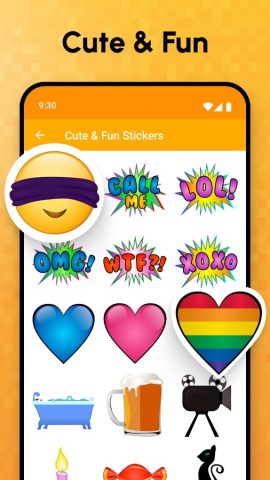Emoji & Stickers для Android — скриншот 5