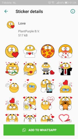 Emojidom WAStickerApps стикеры для Android — скриншот 4