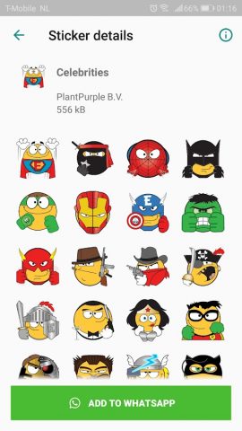 Emojidom WAStickerApps стикеры для Android — скриншот 5