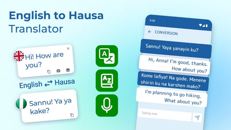 English to Hausa Translator для Android — скриншот 1