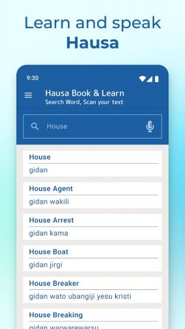 English to Hausa Translator для Android — скриншот 5