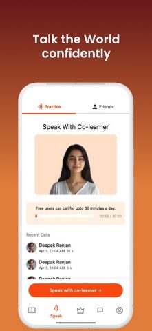 EnglishBhashi AI Speaking App для Android — скриншот 4