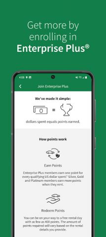 Enterprise Car Rental для Android — скриншот 5