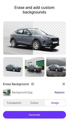 Erase.bg: Удалить фон для Android — скриншот 3