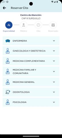 EsSalud Mi Consulta для Android — скриншот 3