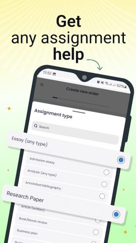 EssayPro: Essay Writer app для Android — скриншот 1