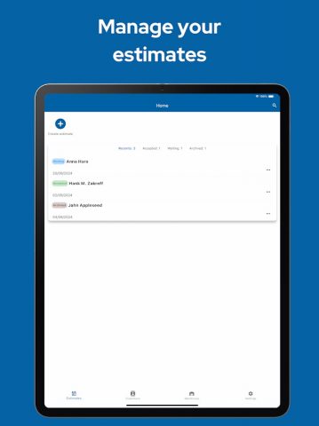 Estimate maker, contractor app для Android — скриншот 5
