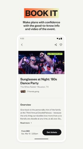Eventbrite App для Android — скриншот 2