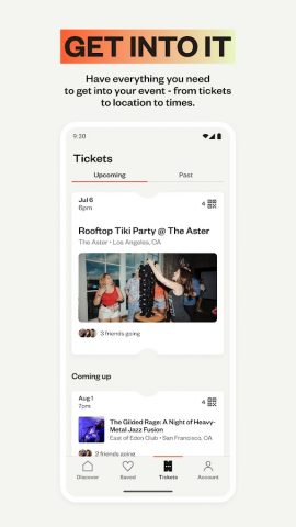 Eventbrite App для Android — скриншот 4