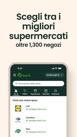 Everli — Spesa online для Android — скриншот 2