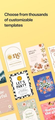 Evite: Email & SMS Invitations для Android — скриншот 2