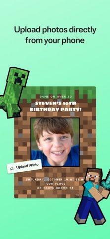 Evite: Email & SMS Invitations для Android — скриншот 3
