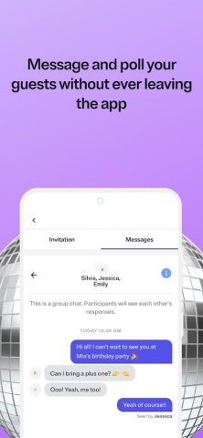 Evite: Email & SMS Invitations для Android — скриншот 5