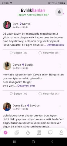 Evlilik İlanları Türkiye для Android — скриншот 3